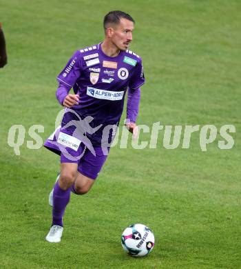 Fussball 2. Liga. SK Austria Klagenfurt gegen St. Poelten.  Michael Lang   (Klagenfurt).  Klagenfurt, 5.10..2025.
Foto: Kuess
www.qspictures.net
---
pressefotos, pressefotografie, kuess, qs, qspictures, sport, bild, bilder, bilddatenbank