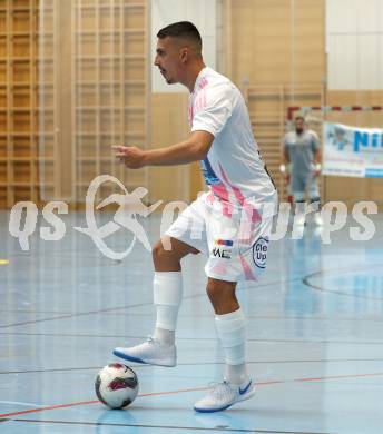 Futsal. Oesterreichische Futsal Liga. 1. OEFB Futsal Liga. . Carinthia Flamengo Futsal Club gegen FC Diamant Linz.  Amir Beganovic  (Carinthia Flamengo Futsal Club),   Klagenfurt, 5.10..2025.
Foto: Kuess
www.qspictures.net
---
pressefotos, pressefotografie, kuess, qs, qspictures, sport, bild, bilder, bilddatenbank