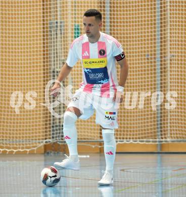 Futsal. Oesterreichische Futsal Liga. 1. OEFB Futsal Liga. . Carinthia Flamengo Futsal Club gegen FC Diamant Linz.  Enes Brdjanovic (Carinthia Flamengo Futsal Club),   Klagenfurt, 5.10..2025.
Foto: Kuess
www.qspictures.net
---
pressefotos, pressefotografie, kuess, qs, qspictures, sport, bild, bilder, bilddatenbank