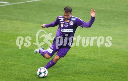 Fussball 2. Liga. SK Austria Klagenfurt gegen St. Poelten. Michael Lang  (Klagenfurt)  Klagenfurt, 5.10..2025.
Foto: Kuess
www.qspictures.net
---
pressefotos, pressefotografie, kuess, qs, qspictures, sport, bild, bilder, bilddatenbank