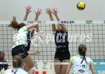 Volleyball Bundesliga. WVL. Women Volleyball League.  ATSC Wildcats gegen  Graz. Leonie Rabitsch  (Wildcats). Klagenfurt, am 11.10.2025.
Foto: Kuess
www.qspictures.net
---
pressefotos, pressefotografie, kuess, qs, qspictures, sport, bild, bilder, bilddatenbank