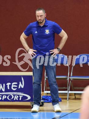 Basketball 2. Liga 2025/2026. Grunddurchgang 2. Runde.  KOS Celovec gegen BBU Salzburg.    Trainer Christian Ponz  (Salzburg). Klagenfurt, am 11.10.2025.
Foto: Kuess
---
pressefotos, pressefotografie, kuess, qs, qspictures, sport, bild, bilder, bilddatenbank