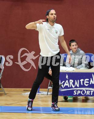 Basketball 2. Liga 2025/2026. Grunddurchgang 2. Runde.  KOS Celovec gegen BBU Salzburg. Trainer Dalibor Cevriz   (KOS) Klagenfurt, am 11.10.2025.
Foto: Kuess
---
pressefotos, pressefotografie, kuess, qs, qspictures, sport, bild, bilder, bilddatenbank