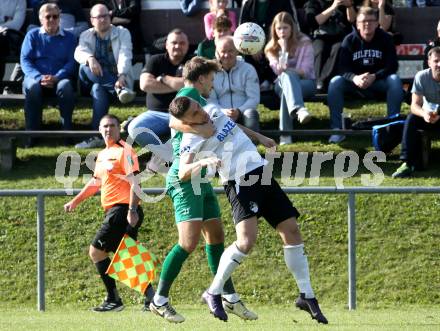 Fussball KÃ¤rntner Liga. Bleiburg gegen Voelkermarkt.  Robert Matic (Bleiburg), Oliver Kuester  (Voelkermarkt). Bleiburg, am 11.10.2025.
Foto: Kuess
www.qspictures.net
---
pressefotos, pressefotografie, kuess, qs, qspictures, sport, bild, bilder, bilddatenbank