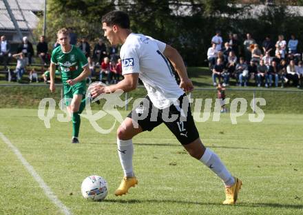 Fussball KÃ¤rntner Liga. Bleiburg gegen Voelkermarkt.  Lazar Gacic (Bleiburg). Bleiburg, am 11.10.2025.
Foto: Kuess
www.qspictures.net
---
pressefotos, pressefotografie, kuess, qs, qspictures, sport, bild, bilder, bilddatenbank
