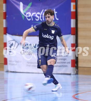 Futsal. Oesterreichische Futsal Liga. 1. OEFB Futsal Liga. . Futsal versli.at Klagenfurt  gegen LPSV Kaernten .  Marko Bjelcevic   (Futsal versli.at Klagenfurt).  Klagenfurt, 12.10..2025.
Foto: Kuess
www.qspictures.net
---
pressefotos, pressefotografie, kuess, qs, qspictures, sport, bild, bilder, bilddatenbank