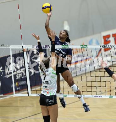 Volleyball Bundesliga. WVL. Women Volleyball League.  ATSC Wildcats gegen  Graz. Oluwadamilola Awojobi  (Wildcats). Klagenfurt, am 11.10.2025.
Foto: Kuess
www.qspictures.net
---
pressefotos, pressefotografie, kuess, qs, qspictures, sport, bild, bilder, bilddatenbank