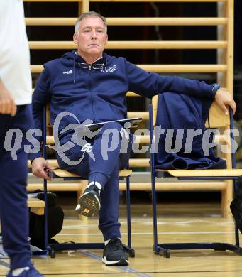 Volleyball Bundesliga. WVL. Women Volleyball League.  ATSC Wildcats gegen  Graz. Sportdirektor Helmut Voggenberger  (Wildcats). Klagenfurt, am 11.10.2025.
Foto: Kuess
www.qspictures.net
---
pressefotos, pressefotografie, kuess, qs, qspictures, sport, bild, bilder, bilddatenbank