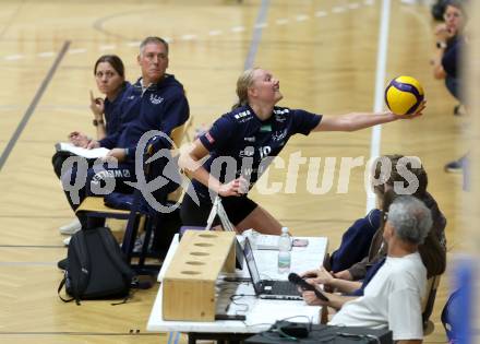 Volleyball Bundesliga. WVL. Women Volleyball League.  ATSC Wildcats gegen  Graz. Phyona Adelheidis Schrader   (Wildcats). Klagenfurt, am 11.10.2025.
Foto: Kuess
www.qspictures.net
---
pressefotos, pressefotografie, kuess, qs, qspictures, sport, bild, bilder, bilddatenbank