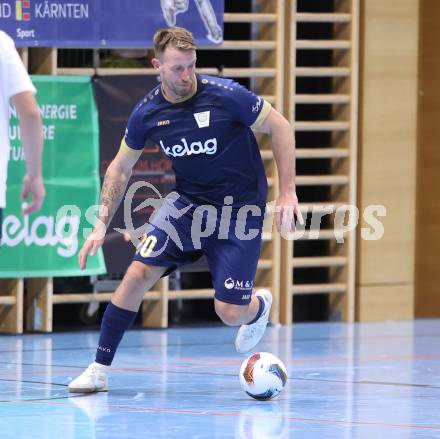 Futsal. Oesterreichische Futsal Liga. 1. OEFB Futsal Liga. . Futsal versli.at Klagenfurt  gegen LPSV Kaernten .  Denis Totoskovic   (Futsal versli.at Klagenfurt).  Klagenfurt, 12.10..2025.
Foto: Kuess
www.qspictures.net
---
pressefotos, pressefotografie, kuess, qs, qspictures, sport, bild, bilder, bilddatenbank