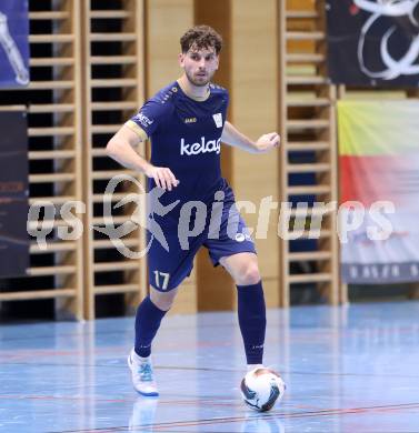 Futsal. Oesterreichische Futsal Liga. 1. OEFB Futsal Liga. . Futsal versli.at Klagenfurt  gegen LPSV Kaernten .   Marko Bjelcevic  (Futsal versli.at Klagenfurt).  Klagenfurt, 12.10..2025.
Foto: Kuess
www.qspictures.net
---
pressefotos, pressefotografie, kuess, qs, qspictures, sport, bild, bilder, bilddatenbank