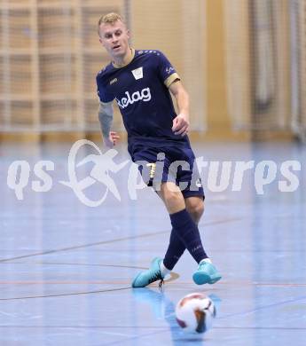 Futsal. Oesterreichische Futsal Liga. 1. OEFB Futsal Liga. . Futsal versli.at Klagenfurt  gegen LPSV Kaernten .   Irnes Skoric  (Futsal versli.at Klagenfurt).  Klagenfurt, 12.10..2025.
Foto: Kuess
www.qspictures.net
---
pressefotos, pressefotografie, kuess, qs, qspictures, sport, bild, bilder, bilddatenbank