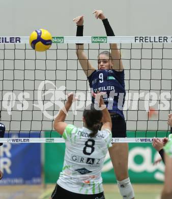 Volleyball Bundesliga. WVL. Women Volleyball League.  ATSC Wildcats gegen  Graz. Lana Husanovic   (Wildcats). Klagenfurt, am 11.10.2025.
Foto: Kuess
www.qspictures.net
---
pressefotos, pressefotografie, kuess, qs, qspictures, sport, bild, bilder, bilddatenbank