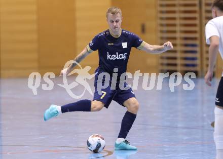 Futsal. Oesterreichische Futsal Liga. 1. OEFB Futsal Liga. . Futsal versli.at Klagenfurt  gegen LPSV Kaernten . Irnes Skoric    (Futsal versli.at Klagenfurt).  Klagenfurt, 12.10..2025.
Foto: Kuess
www.qspictures.net
---
pressefotos, pressefotografie, kuess, qs, qspictures, sport, bild, bilder, bilddatenbank