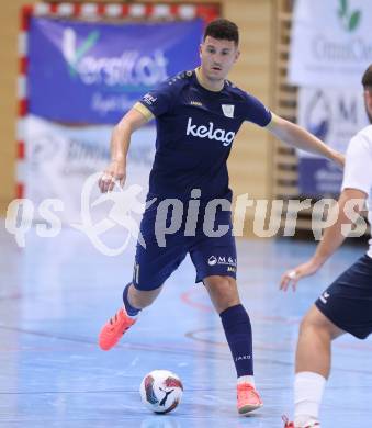 Futsal. Oesterreichische Futsal Liga. 1. OEFB Futsal Liga. . Futsal versli.at Klagenfurt  gegen LPSV Kaernten .  Saso Kovacevic  (Futsal versli.at Klagenfurt).  Klagenfurt, 12.10..2025.
Foto: Kuess
www.qspictures.net
---
pressefotos, pressefotografie, kuess, qs, qspictures, sport, bild, bilder, bilddatenbank