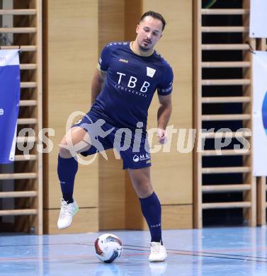 Futsal. Oesterreichische Futsal Liga. 1. OEFB Futsal Liga. . Futsal versli.at Klagenfurt  gegen LPSV Kaernten . Vahid Muharemovic   (Futsal versli.at Klagenfurt).  Klagenfurt, 12.10..2025.
Foto: Kuess
www.qspictures.net
---
pressefotos, pressefotografie, kuess, qs, qspictures, sport, bild, bilder, bilddatenbank
