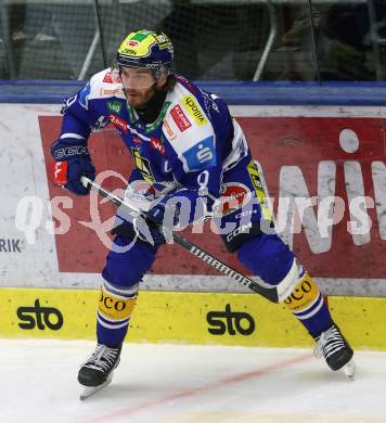 Eishockey Bundesliga. EC IDM Waermepumpen VSV gegen Moser Medical Graz99ers. Alexander Rauchenwald   (VSV). Villach, am 17.10..2025.
Foto: Kuess
www.qspictures.net
---
pressefotos, pressefotografie, kuess, qs, qspictures, sport, bild, bilder, bilddatenbank