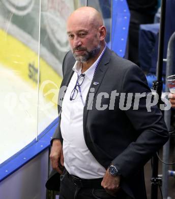 Eishockey Bundesliga. EC IDM Waermepumpen VSV gegen Moser Medical Graz99ers. Herbert Hohenberger  (VSV). Villach, am 17.10..2025.
Foto: Kuess
www.qspictures.net
---
pressefotos, pressefotografie, kuess, qs, qspictures, sport, bild, bilder, bilddatenbank