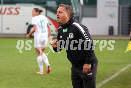 Fussball. Frauen.  2. Bundesliga. SK Austria Klagenfurt gegen Rapid Wien. Trainer Lucian Florin Orga  (Klagenfurt).  Klagenfurt, 19.10.2025.
Foto: Kuess
www.qspictures.net
---
pressefotos, pressefotografie, kuess, qs, qspictures, sport, bild, bilder, bilddatenbank