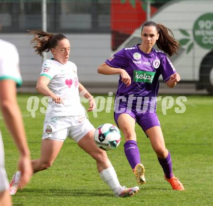 Fussball. Frauen.  2. Bundesliga. SK Austria Klagenfurt gegen Rapid Wien. Laura Therese Kert  (Klagenfurt),  (Rapid Wien).  Klagenfurt, 19.10.2025.
Foto: Kuess
www.qspictures.net
---
pressefotos, pressefotografie, kuess, qs, qspictures, sport, bild, bilder, bilddatenbank