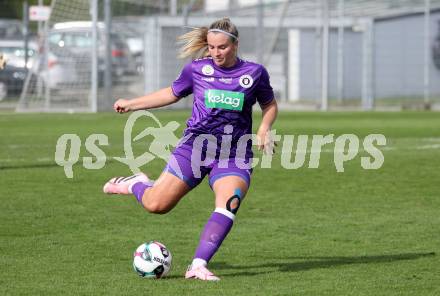 Fussball. Frauen.  2. Bundesliga. SK Austria Klagenfurt gegen Rapid Wien. Anna Daniela Herkner  (Klagenfurt).  Klagenfurt, 19.10.2025.
Foto: Kuess
www.qspictures.net
---
pressefotos, pressefotografie, kuess, qs, qspictures, sport, bild, bilder, bilddatenbank