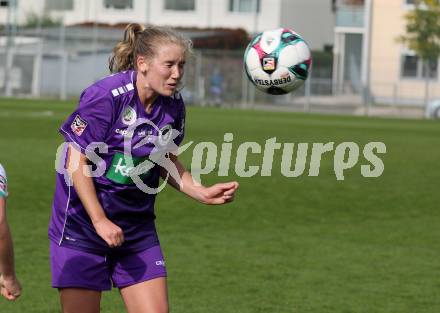 Fussball. Frauen.  2. Bundesliga. SK Austria Klagenfurt gegen Rapid Wien. Ashley Anne Stewart  (Klagenfurt).  Klagenfurt, 19.10.2025.
Foto: Kuess
www.qspictures.net
---
pressefotos, pressefotografie, kuess, qs, qspictures, sport, bild, bilder, bilddatenbank