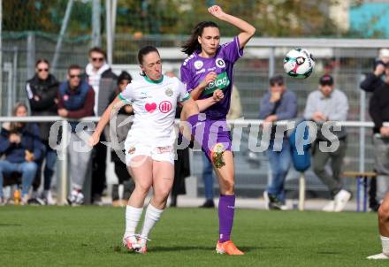 Fussball. Frauen.  2. Bundesliga. SK Austria Klagenfurt gegen Rapid Wien. Laura Therese Kert  (Klagenfurt),   (Rapid Wien).  Klagenfurt, 19.10.2025.
Foto: Kuess
www.qspictures.net
---
pressefotos, pressefotografie, kuess, qs, qspictures, sport, bild, bilder, bilddatenbank