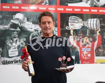Eishockey Bundesliga. EC KAC.   Oliver Pilloni. Klagenfurt, am 21.10..2025.
Foto: Kuess
www.qspictures.net
---
pressefotos, pressefotografie, kuess, qs, qspictures, sport, bild, bilder, bilddatenbank