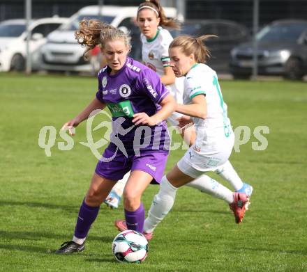 Fussball. Frauen.  2. Bundesliga. SK Austria Klagenfurt gegen Rapid Wien. Ashley Anne Stewart   (Klagenfurt).  Klagenfurt, 19.10.2025.
Foto: Kuess
www.qspictures.net
---
pressefotos, pressefotografie, kuess, qs, qspictures, sport, bild, bilder, bilddatenbank