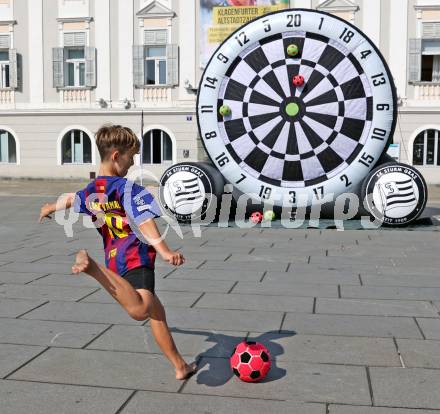 Fussball Bundesliga. Promotion Tour SK Sturm Graz.  Klagenfurt, am 18.8.2025.
Foto. Kuess
www.qspictures.net
---
pressefotos, pressefotografie, kuess, qs, qspictures, sport, bild, bilder, bilddatenbank