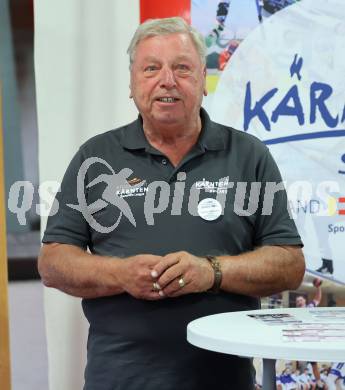Pressenkonferenz Champions League Stocksport. Herbert Brugger (Praesident Kaerntner Stocksportverband). Klagenfurt, am 16.9.2025.
Foto: Kuess
---
pressefotos, pressefotografie, kuess, qs, qspictures, sport, bild, bilder, bilddatenbank