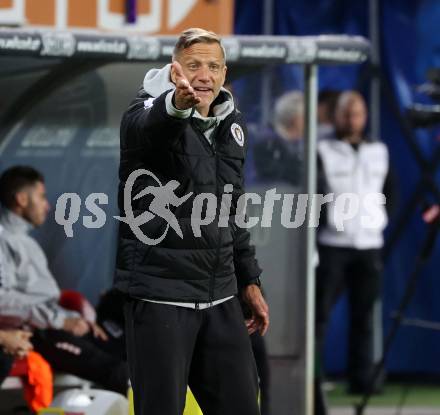 Fussball 2. Liga. SK Austria Klagenfurt gegen SK Sturm Graz II.  Trainer Rolf Landerl  (Klagenfurt),   Klagenfurt, 24.10..2025.
Foto: Kuess
www.qspictures.net
---
pressefotos, pressefotografie, kuess, qs, qspictures, sport, bild, bilder, bilddatenbank