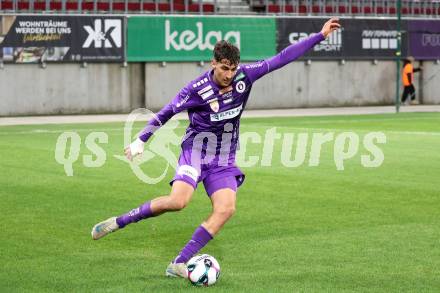 Fussball 2. Liga. SK Austria Klagenfurt gegen SK Sturm Graz II.  Mario Matkovic  (Klagenfurt).  Klagenfurt, 24.10..2025.
Foto: Kuess
www.qspictures.net
---
pressefotos, pressefotografie, kuess, qs, qspictures, sport, bild, bilder, bilddatenbank