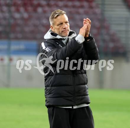 Fussball 2. Liga. SK Austria Klagenfurt gegen SK Sturm Graz II.  Trainer Rolf Landerl  (Klagenfurt).  Klagenfurt, 24.10..2025.
Foto: Kuess
www.qspictures.net
---
pressefotos, pressefotografie, kuess, qs, qspictures, sport, bild, bilder, bilddatenbank
