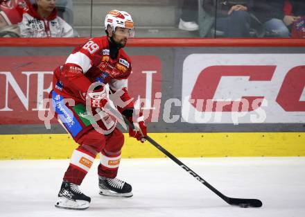 Eishockey ICE Bundesliga.  Winn2day ICE Hockey League. KAC gegen Olympia Ljubljana.  Raphael Herburger  (KAC). Klagenfurt, am 26.10.2025.
Foto: Kuess
www.qspictures.net
---
pressefotos, pressefotografie, kuess, qs, qspictures, sport, bild, bilder, bilddatenbank