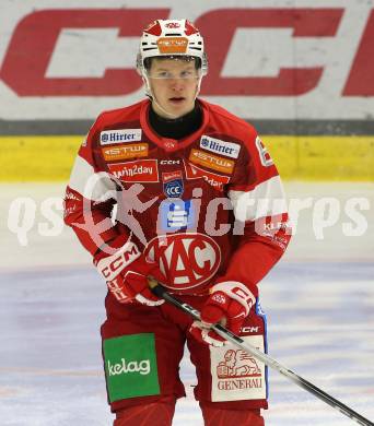 Eishockey ICE Bundesliga.  Winn2day ICE Hockey League. KAC gegen Olympia Ljubljana. Tobias Sablattnig   (KAC). Klagenfurt, am 26.10.2025.
Foto: Kuess
www.qspictures.net
---
pressefotos, pressefotografie, kuess, qs, qspictures, sport, bild, bilder, bilddatenbank