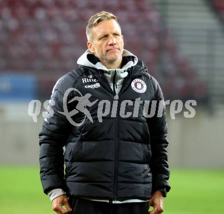 Fussball 2. Liga. SK Austria Klagenfurt gegen SK Sturm Graz II. Trainer Rolf Landerl   (Klagenfurt).  Klagenfurt, 24.10..2025.
Foto: Kuess
www.qspictures.net
---
pressefotos, pressefotografie, kuess, qs, qspictures, sport, bild, bilder, bilddatenbank