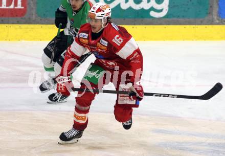 Eishockey ICE Bundesliga.  Winn2day ICE Hockey League. KAC gegen Olympia Ljubljana. Simeon Schwinger   (KAC). Klagenfurt, am 26.10.2025.
Foto: Kuess
www.qspictures.net
---
pressefotos, pressefotografie, kuess, qs, qspictures, sport, bild, bilder, bilddatenbank