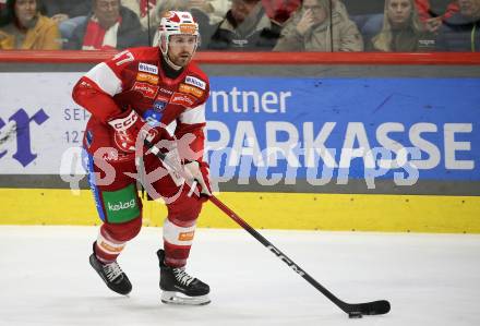 Eishockey ICE Bundesliga.  Winn2day ICE Hockey League. KAC gegen Olympia Ljubljana. Jordan Murray  (KAC). Klagenfurt, am 26.10.2025.
Foto: Kuess
www.qspictures.net
---
pressefotos, pressefotografie, kuess, qs, qspictures, sport, bild, bilder, bilddatenbank