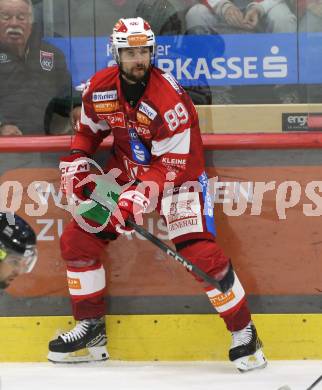 Eishockey ICE Bundesliga.  Winn2day ICE Hockey League. KAC gegen Olympia Ljubljana. Raphael Herburger   (KAC). Klagenfurt, am 26.10.2025.
Foto: Kuess
www.qspictures.net
---
pressefotos, pressefotografie, kuess, qs, qspictures, sport, bild, bilder, bilddatenbank