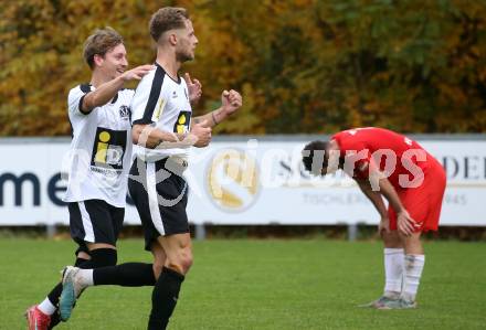 Fussball. Kaerntner Liga. KAC1909 gegen Spittal.   Torjubel Miha Kostanjsek  (Spittal).  Klagenfurt, am 2.11.2025.
Foto: Kuess
www.qspictures.net
---
pressefotos, pressefotografie, kuess, qs, qspictures, sport, bild, bilder, bilddatenbank