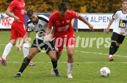 Fussball. Kaerntner Liga. KAC1909 gegen Spittal.  Mihret Topcagic  (KAC), Sasa Blagojevic   (Spittal).  Klagenfurt, am 2.11.2025.
Foto: Kuess
www.qspictures.net
---
pressefotos, pressefotografie, kuess, qs, qspictures, sport, bild, bilder, bilddatenbank