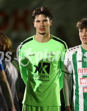 Fussball. Kaerntner Liga. Donau gegen Bleiburg.  David Armin Holzer (Donau).  Klagenfurt, am 31.10.2025.
Foto: Kuess
www.qspictures.net
---
pressefotos, pressefotografie, kuess, qs, qspictures, sport, bild, bilder, bilddatenbank