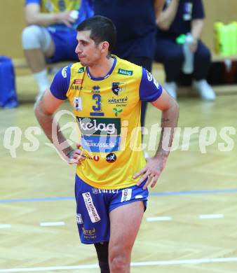 Volleyball Bundesliga. AVL. Austrian Volleyball League.   (Aich/Dob) gegen Waldviertel.  Luan Weber   (Aich/Dob). Bleiburg, am 5.11.2025.
Foto: Kuess
www.qspictures.net
---
pressefotos, pressefotografie, kuess, qs, qspictures, sport, bild, bilder, bilddatenbank