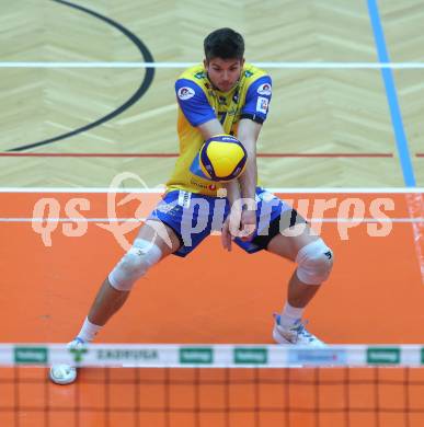 Volleyball Bundesliga. AVL. Austrian Volleyball League.   (Aich/Dob) gegen Waldviertel.  Zigurds Janis Licis   (Aich/Dob). Bleiburg, am 5.11.2025.
Foto: Kuess
www.qspictures.net
---
pressefotos, pressefotografie, kuess, qs, qspictures, sport, bild, bilder, bilddatenbank