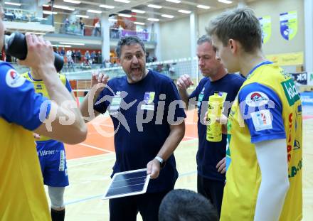 Volleyball Bundesliga. AVL. Austrian Volleyball League.   (Aich/Dob) gegen Waldviertel.  Trainer Matjaz Hafner  (Aich/Dob). Bleiburg, am 5.11.2025.
Foto: Kuess
www.qspictures.net
---
pressefotos, pressefotografie, kuess, qs, qspictures, sport, bild, bilder, bilddatenbank