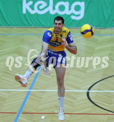 Volleyball Bundesliga. AVL. Austrian Volleyball League.   (Aich/Dob) gegen Waldviertel. Luan Weber   (Aich/Dob). Bleiburg, am 5.11.2025.
Foto: Kuess
www.qspictures.net
---
pressefotos, pressefotografie, kuess, qs, qspictures, sport, bild, bilder, bilddatenbank