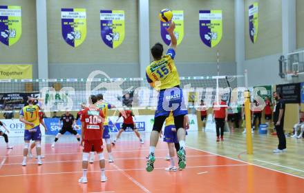 Volleyball Bundesliga. AVL. Austrian Volleyball League.   (Aich/Dob) gegen Waldviertel.  Armands Rokjans   (Aich/Dob). Bleiburg, am 5.11.2025.
Foto: Kuess
www.qspictures.net
---
pressefotos, pressefotografie, kuess, qs, qspictures, sport, bild, bilder, bilddatenbank