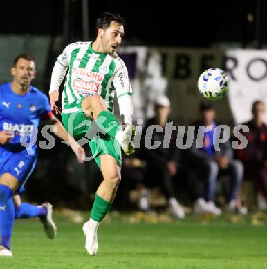 Fussball. Kaerntner Liga. Donau gegen Bleiburg.  Yosifov Svetlozar Angelov  (Donau).  Klagenfurt, am 31.10.2025.
Foto: Kuess
www.qspictures.net
---
pressefotos, pressefotografie, kuess, qs, qspictures, sport, bild, bilder, bilddatenbank