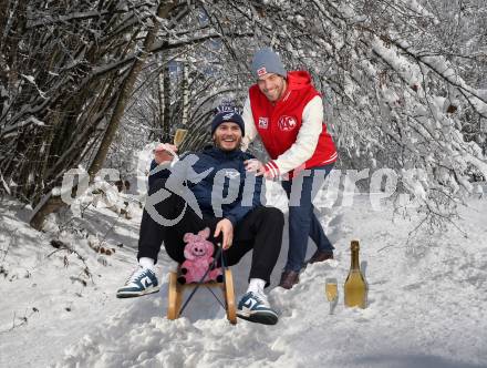 Eishockey Bundesliga. Alexander Rauchenwald (VSV), Thomas Hundertpfund (KAC). Fotomontage, 26.12.2024.
Foto: Kuess
---
pressefotos, pressefotografie, kuess, qs, qspictures, sport, bild, bilder, bilddatenbank